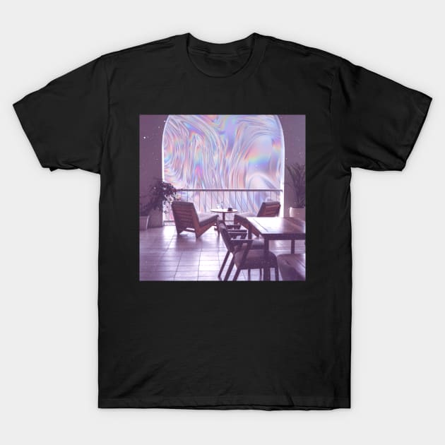 Trippy Diner T-Shirt by RiddhiShah